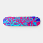 Psychedelic Liquid Plasma Skateboard (Horizontaal)