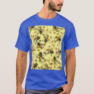 Psychedelic look Floral of Flower Pattern T-shirt