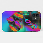 Psychedelic Love Case-Mate iPhone Case (Achterkant (horizontaal))