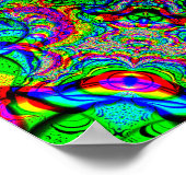 Psychedelic Love Poster (Hoek)