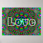 Psychedelic Love Poster (Voorkant)