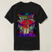 Psychedelic Magic Mushroom Frog Inner Dimension TR T-shirt (Design voorkant)