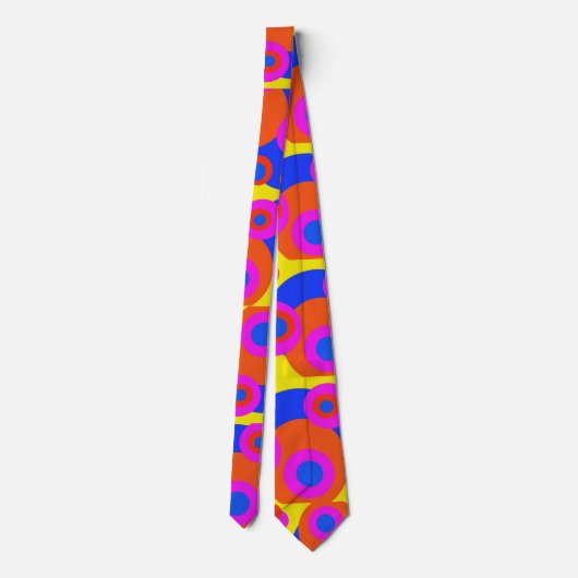 Psychedelic Man Stropdas (Achterkant)