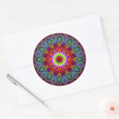 Psychedelic Mandala #2 Sticker (Envelop)