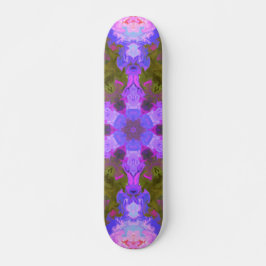 Psychedelic Mandala Flower Paars and Blue Persoonlijk Skateboard