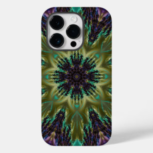 Psychedelic Mandala Retro Hippie Trippy Boho Chic Case-Mate iPhone 14 Pro Hoesje