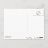 Psychedelic Mardi Gras Feathermaskers Briefkaart (Achterkant)