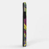 Psychedelic Mardi Gras Feathermaskers Case-Mate iPhone Case (Achterkant/rechts)