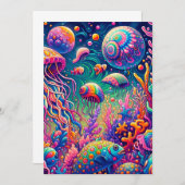 Psychedelic Marine Dreamscape Aankondiging (Voorkant / Achterkant)
