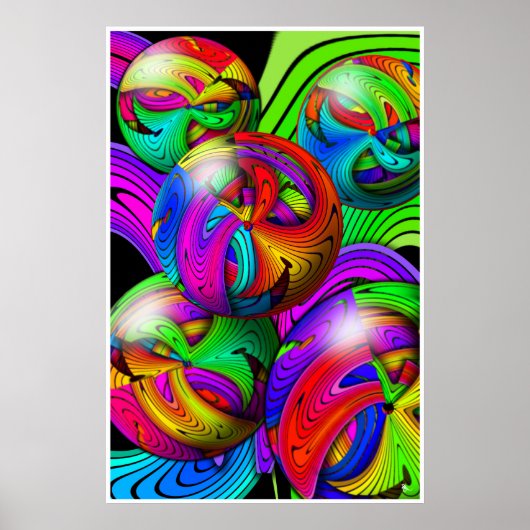 Psychedelic Meltdown Poster (Voorkant)