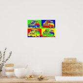 Psychedelic Minis Poster (Keuken)