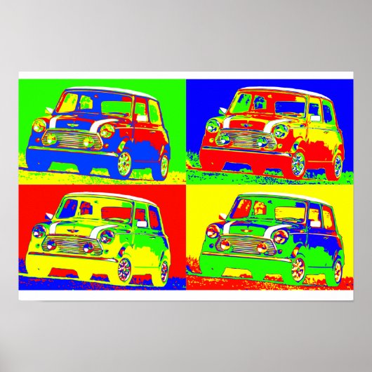 Psychedelic Minis Poster (Voorkant)