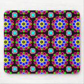 Psychedelic Modern Persian Rug Pattern Muismat (Voorkant)