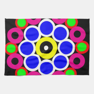 Psychedelic Modern Persian Rug Pattern Theedoek