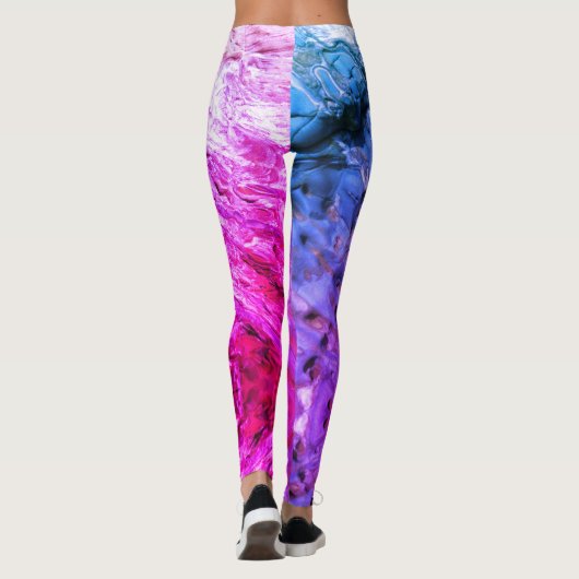 Psychedelic Moonscape Leggings (Achterkant)
