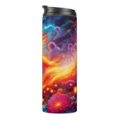 Psychedelic Motocross Rider Art Print Thermosbeker (Geroteerd rechts)