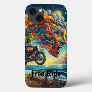 Psychedelic Motorcycle Dreamscape Case-Mate iPhone Case