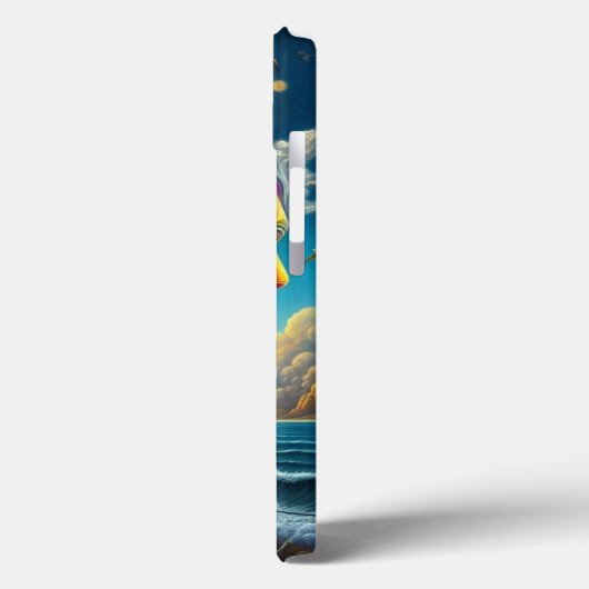 Psychedelic Motorcycle Dreamscape Case-Mate iPhone Case (Achterkant / Links)