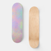 Psychedelic Mottled Pastel Persoonlijk Skateboard (Voorkant)