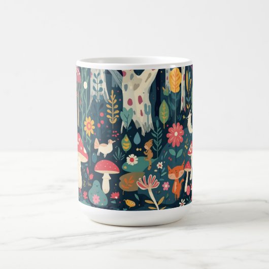 psychedelic mug design magische mok (Midden)