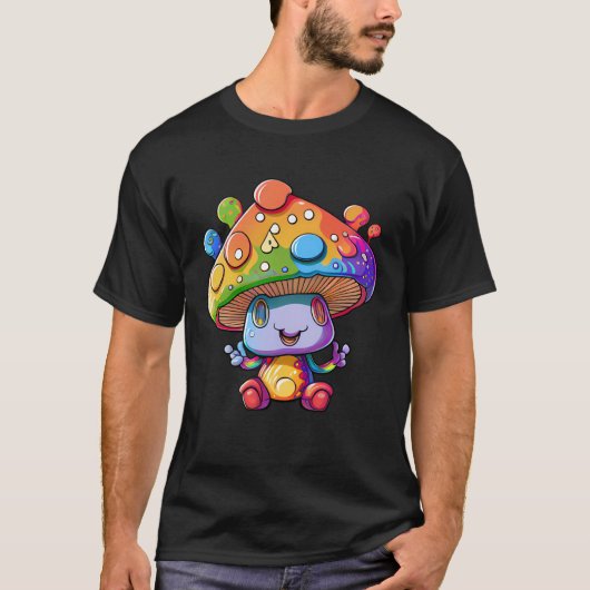 Psychedelic Mushroom Lover en Forager Pullover Ho (Voorkant)