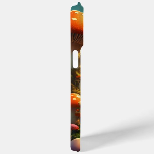 Psychedelic Mushroom Village – Ingewikkelde 3D-wee Case-Mate iPhone Case (Achterkant / Rechts)