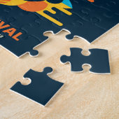 Psychedelic Music Concert Legpuzzel (Zijkant)