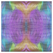 Psychedelic Musical Notes Stof (Swatch)