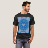 Psychedelic Mystery Man - Blauw #3 T-shirt (Voorkant volledig)