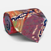 Psychedelic Necktie Stropdas (Opgerold)