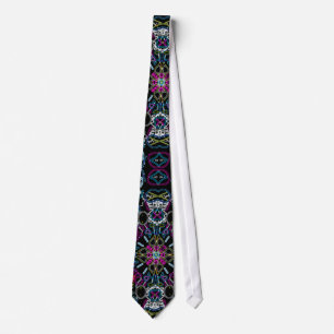 Psychedelic Necktie Stropdas