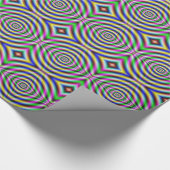 Psychedelic Neon Eye, verpakt papier (Hoek)