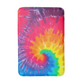 Psychedelic Neon Stropdas-Dye Badmat (Voorkant Verticaal)