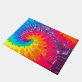 Psychedelic Neon Stropdas-Dye Deurmat