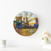 Psychedelic New York City: Brooklyn Bridge, WTC #1 Grote Klok (Huis)