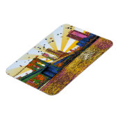 Psychedelic New York City: Brooklyn Bridge, WTC #1 Magneet (Linkerzijde)