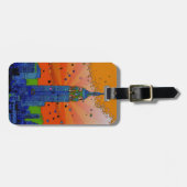 Psychedelic NYC: ESB #3 Bagagelabel (Voorkant horizontaal)