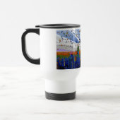 Psychedelic NYC: ESB Wide Skyline Uitzicht Reisbeker (Links)