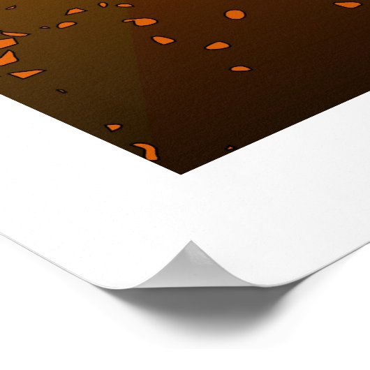 Psychedelic NYC: Vrijheidsbeeld 001 Poster (Hoek)