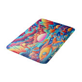 Psychedelic Ocean Badmat (Gekanteld)