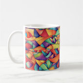 Psychedelic Ocean Koffiemok (Links)