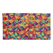 Psychedelic Ocean Kussensloop (Achterkant-Rechts)