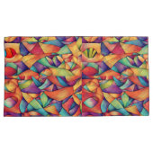 Psychedelic Ocean Kussensloop (Voorkant-Rechts)