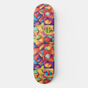 Psychedelic Ocean Persoonlijk Skateboard