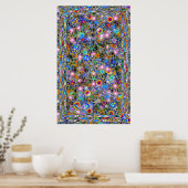 Psychedelic Overdosering Poster (Keuken)
