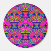 Psychedelic Owls..... Magneet (Voorkant)