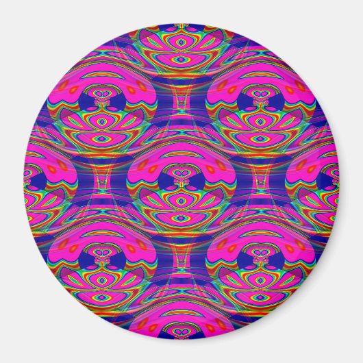 Psychedelic Owls..... Magneet (Voorkant)