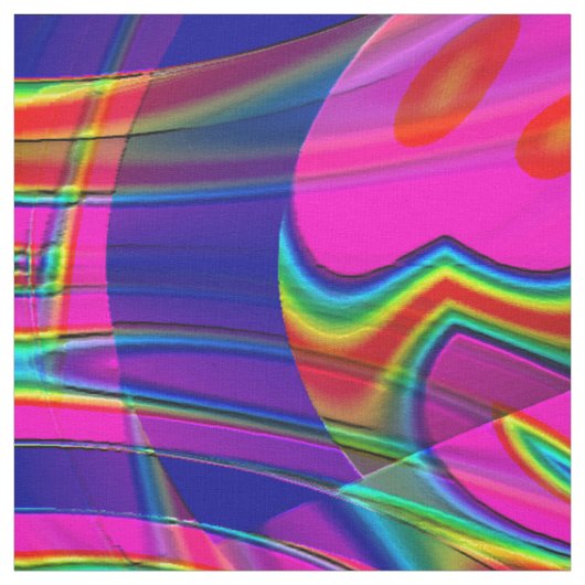 Psychedelic Owls.... Stof (Swatch)