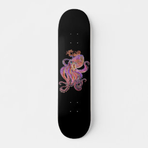 Psychedelic Paars Deep Zee Kraken Persoonlijk Skateboard
