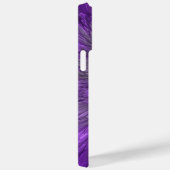 Psychedelic Paarse Flower Abstract fractal Art Case-Mate iPhone Case (Achterkant / Rechts)